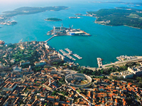 Pula aerial view